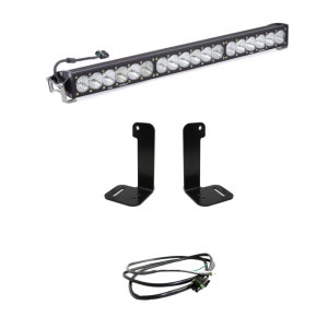 Jeep JT Light Bar Kit - Front - Baja Designs - OnX6+ 30in - `18-`27